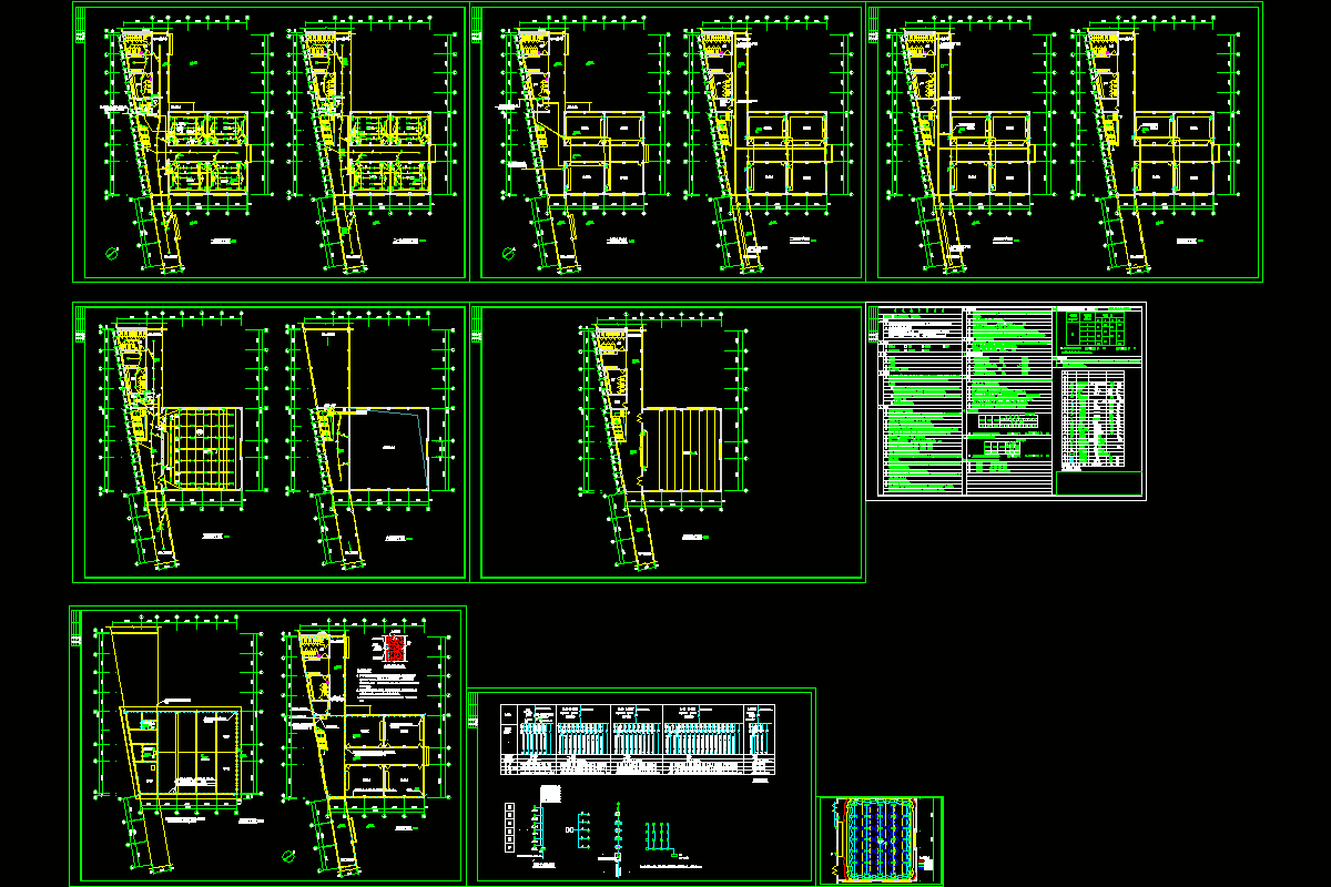 某学校教学楼电施设计图CAD图纸.dwg