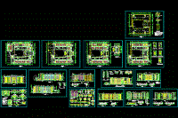 教学楼施工图CAD图纸.dwg