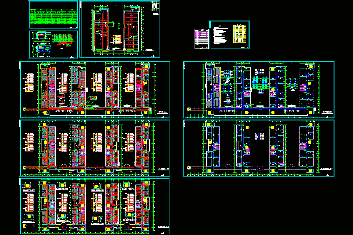 教学楼强弱电全套CAD图纸.dwg