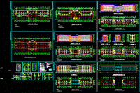 某教学楼建筑施工图（全套）CAD图纸.dwg