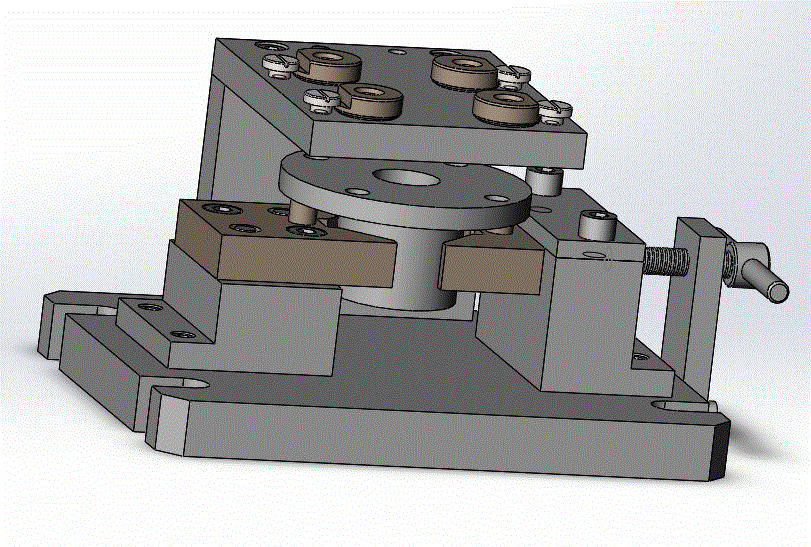 轴阶套(V型块方案)钻孔6-M12孔夹具(Creo 3.0 F000以上版本）及SolidWorks三维模型.zip