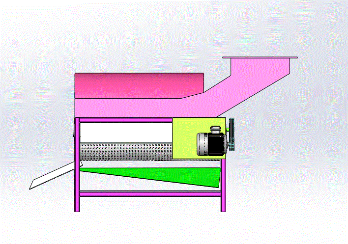 玉米脱粒机的设计[SolidWorks三维模型+说明书+CAD图纸].zip