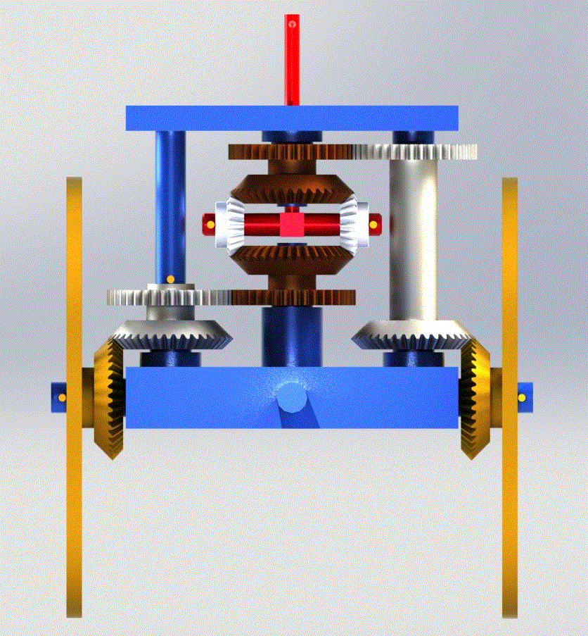 指南车SolidWorks图纸.zip