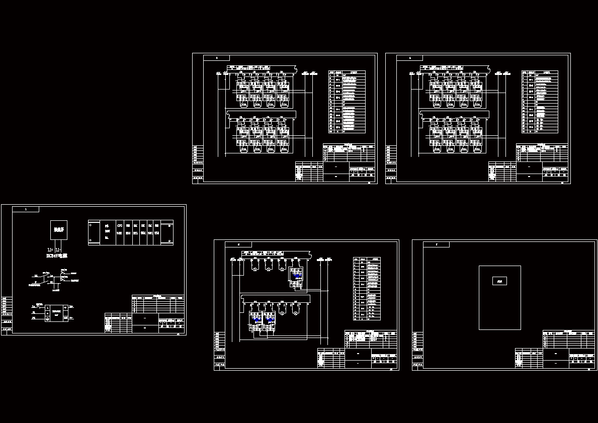 原料立磨plc300接线图.dwg