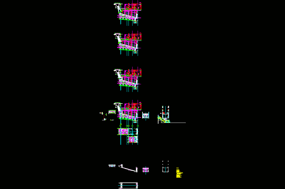 进口垃圾焚烧炉CAD图纸.dwg
