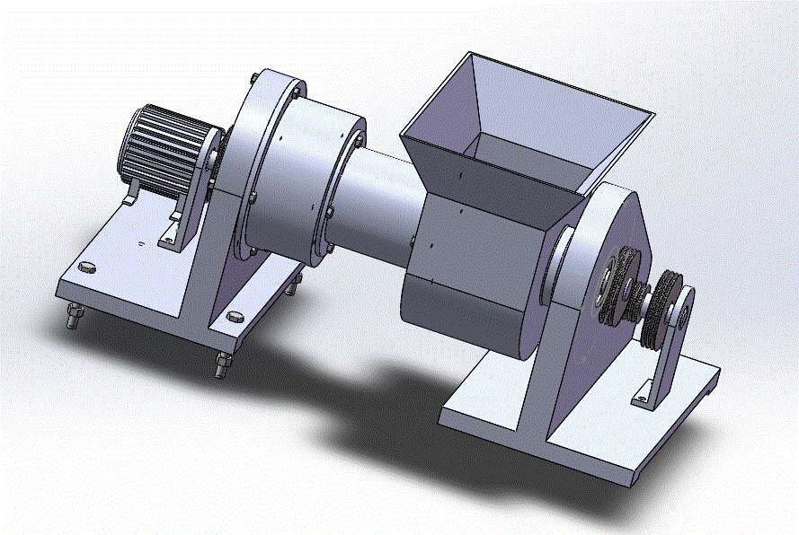 秸秆压块机的设计【CAD图纸+说明书+三维SolidWorks模型】.zip