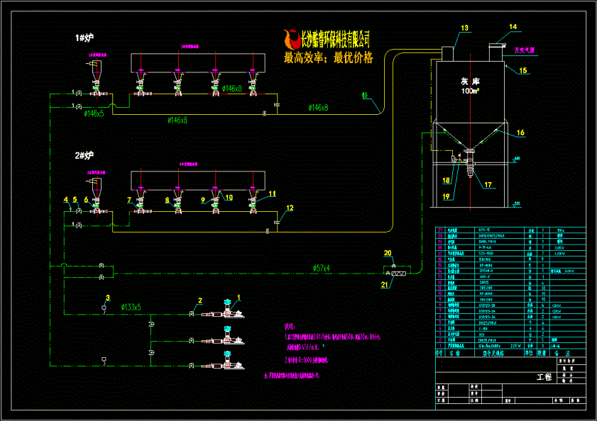 2t／h_l50_h20m气力输送稻谷壳设备配置流程图.dwg