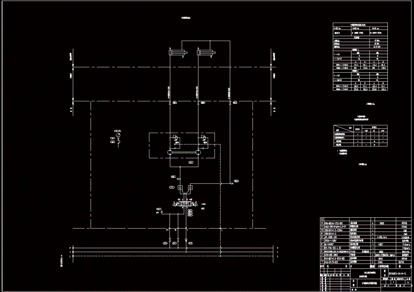 出坯液压站1#翻转冷床横移阀组原理图.dwg