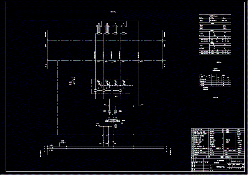 出坯液压站1#翻转冷床升降阀组原理图.dwg