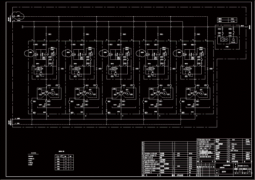 出坯液压站高压泵组原理图.dwg