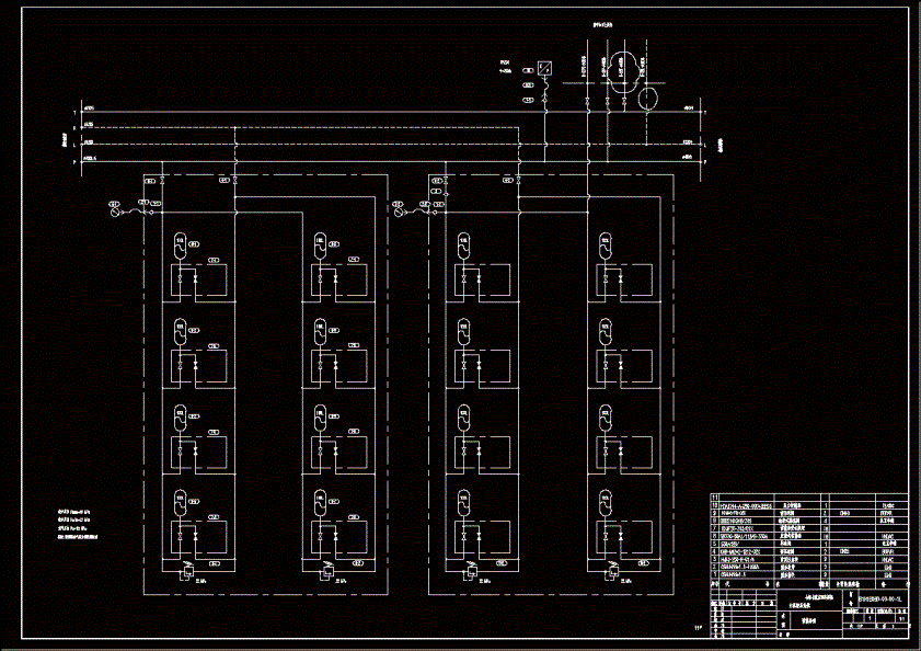 炼钢连铸机主机液压站蓄能器组原理图.dwg