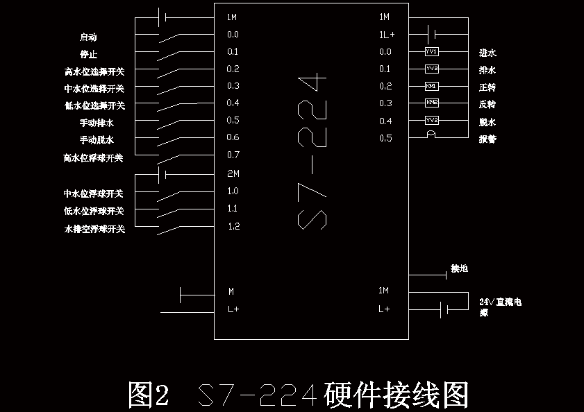 全自动洗衣机控制系统的设计（CAD图纸+说明书）.zip