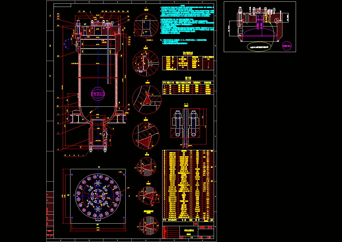 甲醇合成塔外壳.dwg