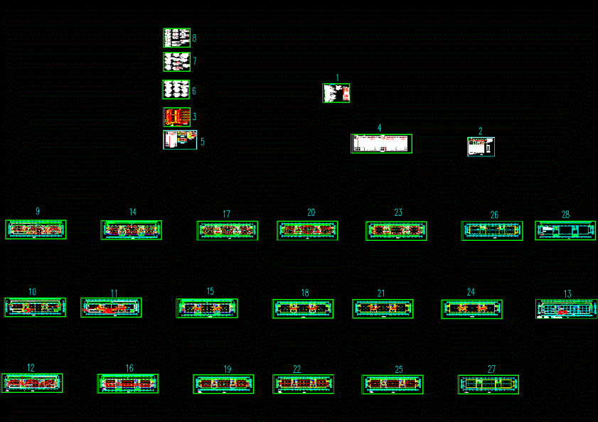 D厂房电CAD图纸.dwg