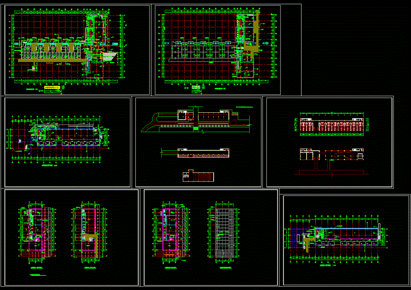 OCT生态广场CAD图纸.dwg