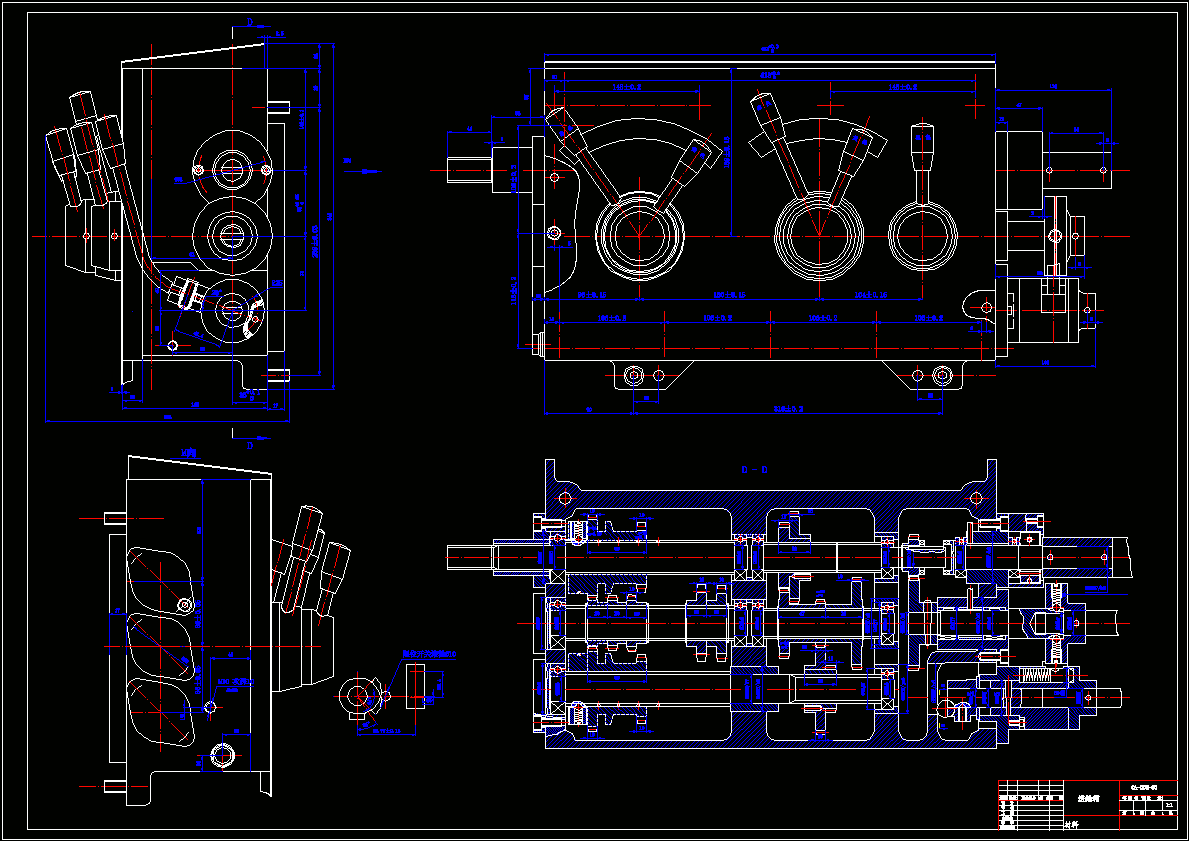 车床进给箱图.dwg