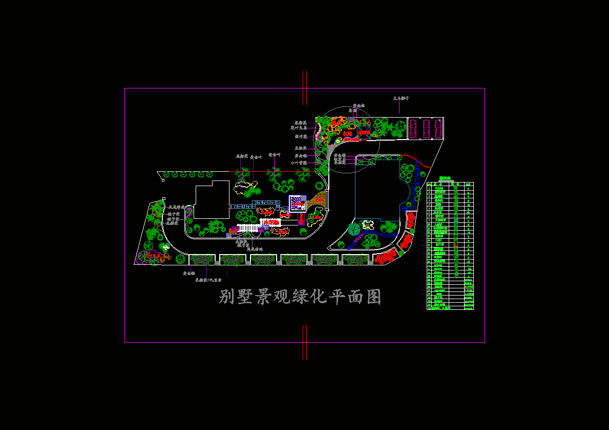 别墅经典CAD图纸.dwg