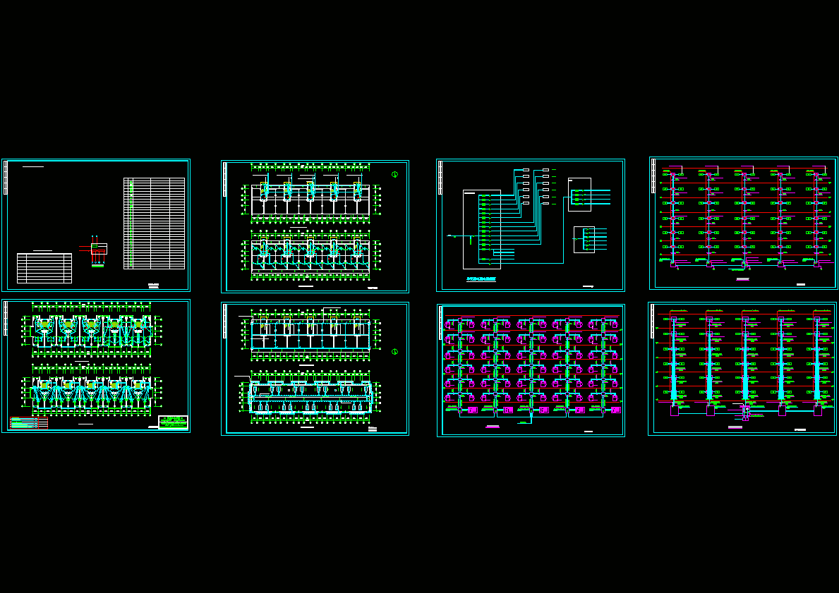 标准住宅全套电气CAD图纸.dwg