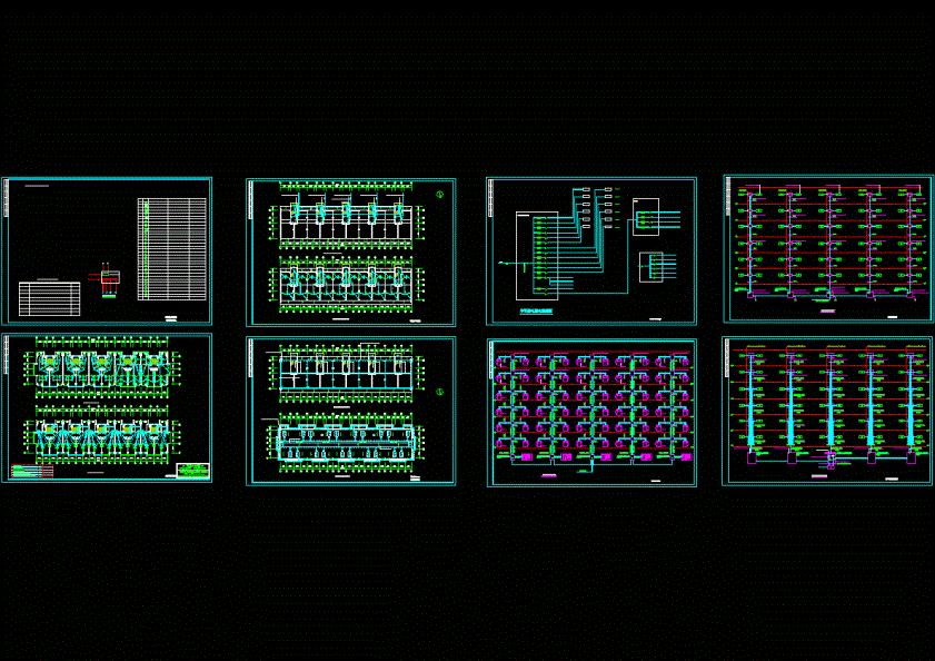 标准住宅全套电气CAD图纸.dwg