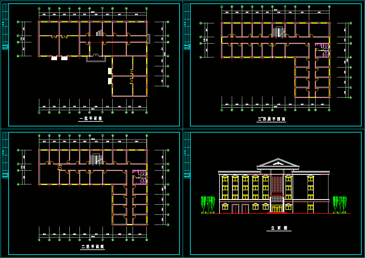 厂房及办公联建图纸CAD图纸.dwg