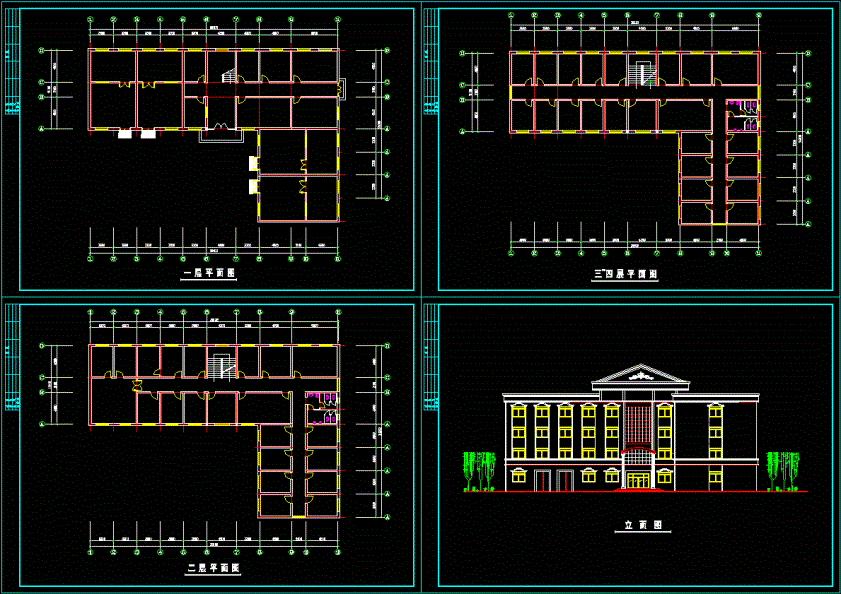 厂房及办公联建图纸CAD图纸.dwg