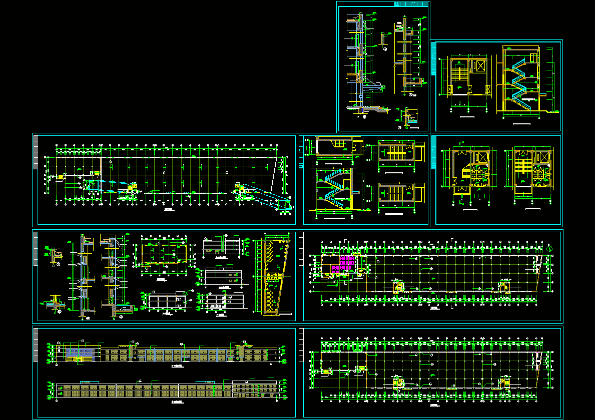车间建筑施工图CAD图纸.dwg