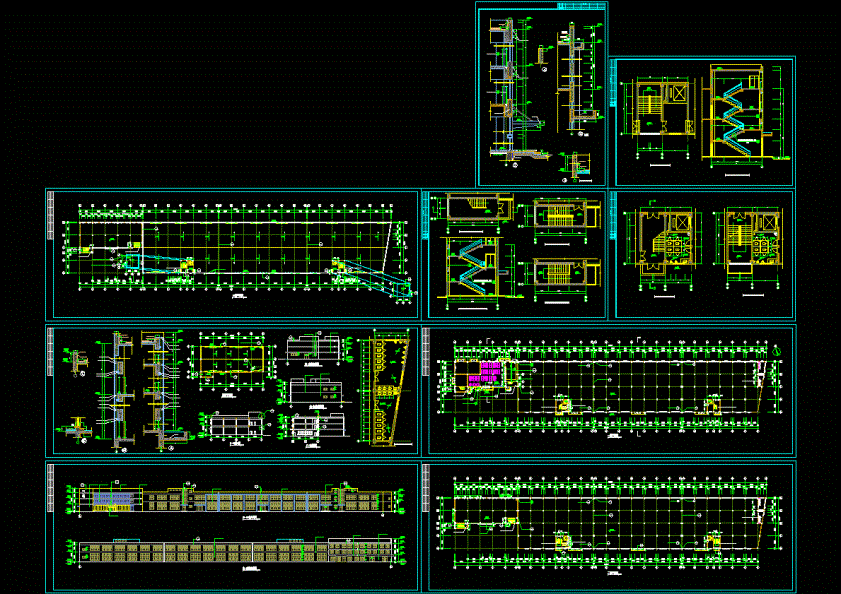 车间建筑施工图CAD图纸.dwg