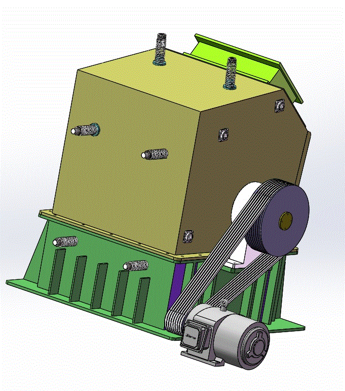 反击式破碎机设计(CAD图纸+说明书+SolidWorks三维模型).zip