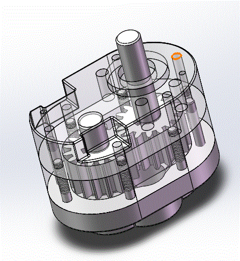 外啮合齿轮泵的设计（CAD图纸+说明书+SolidWorks三维模型）.zip