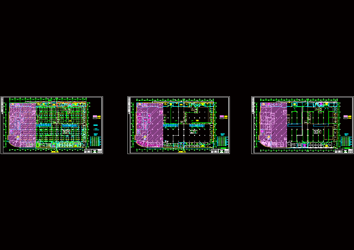4三层照明CAD图纸.dwg