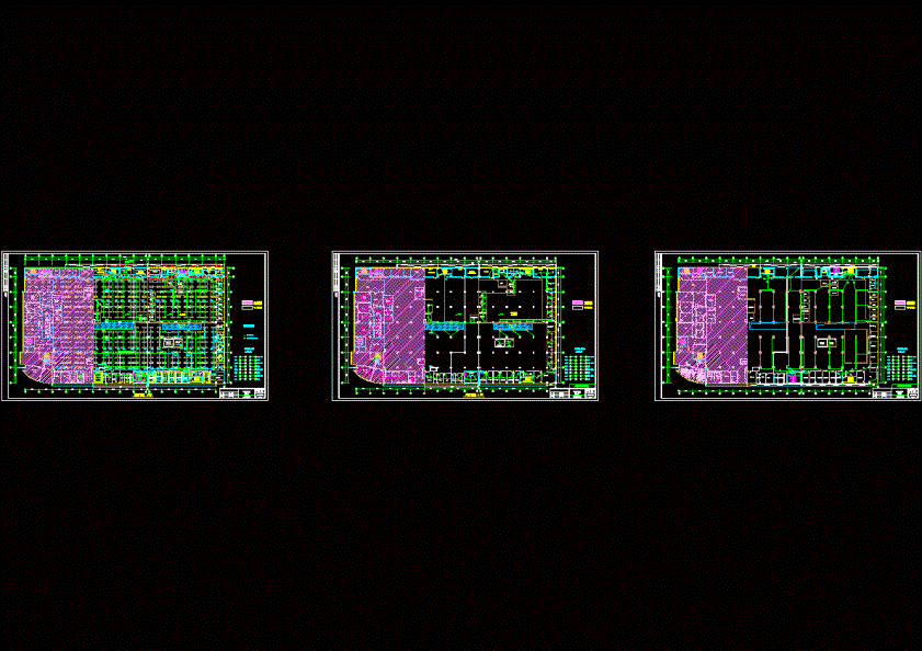 4三层照明CAD图纸.dwg