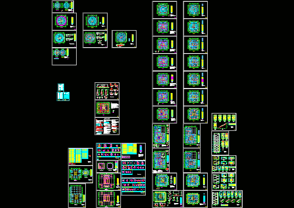26层带屋面旋转餐厅CAD图纸.dwg