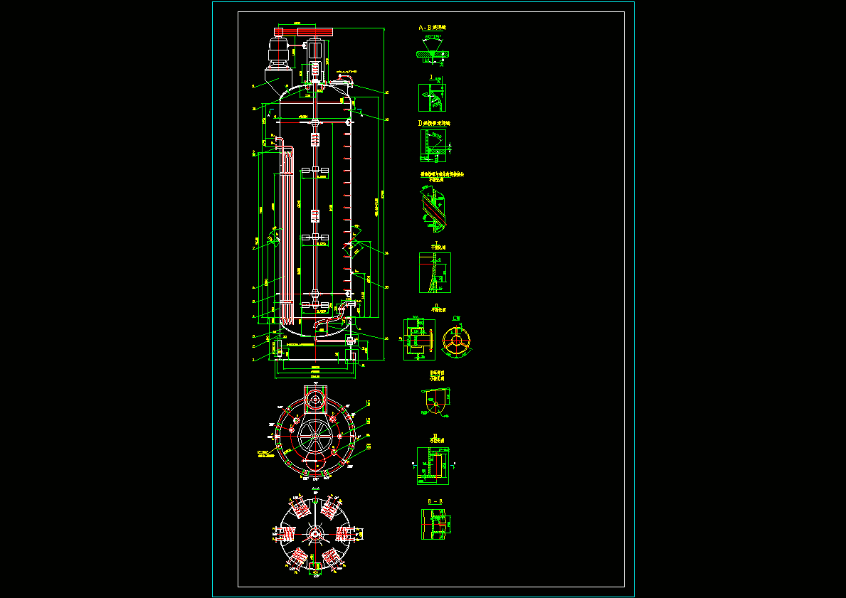 30立方发酵罐CAD图纸.dwg