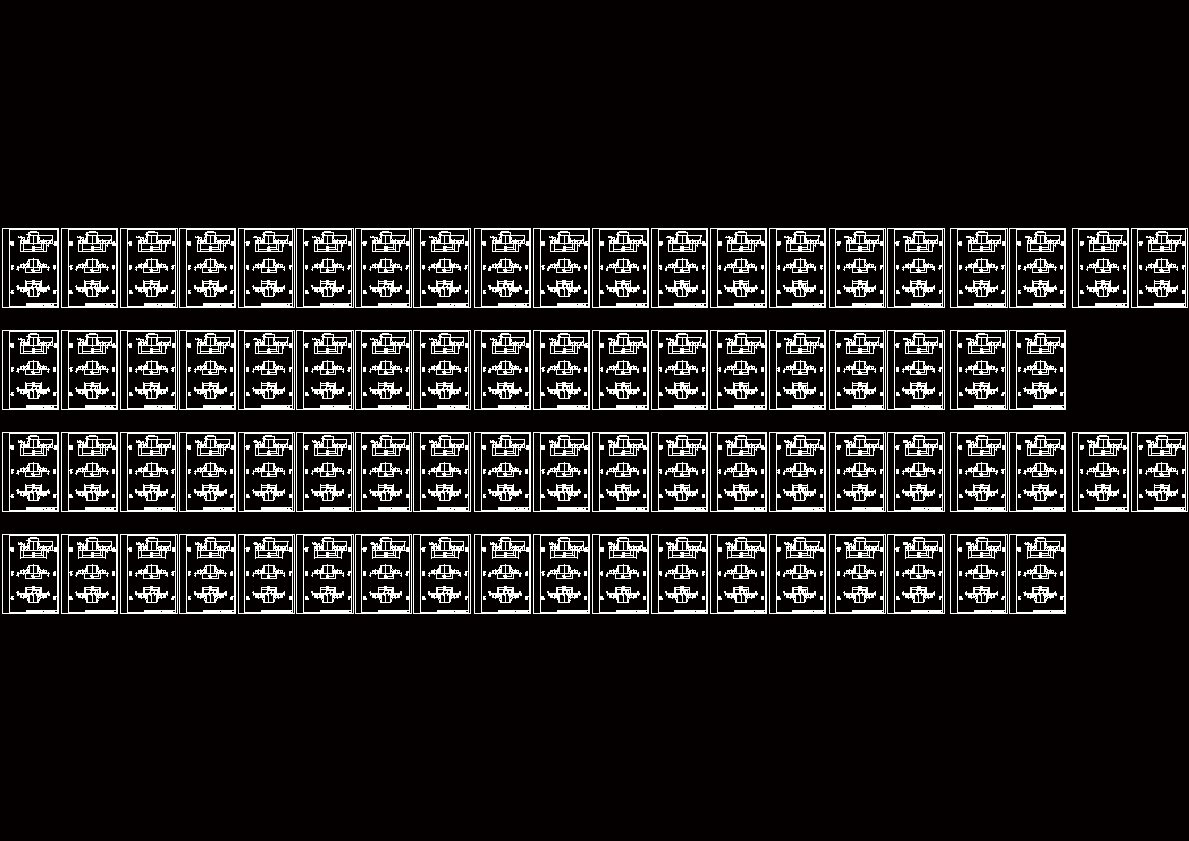 钢制管法兰图集（WN法兰）CAD图纸.dwg