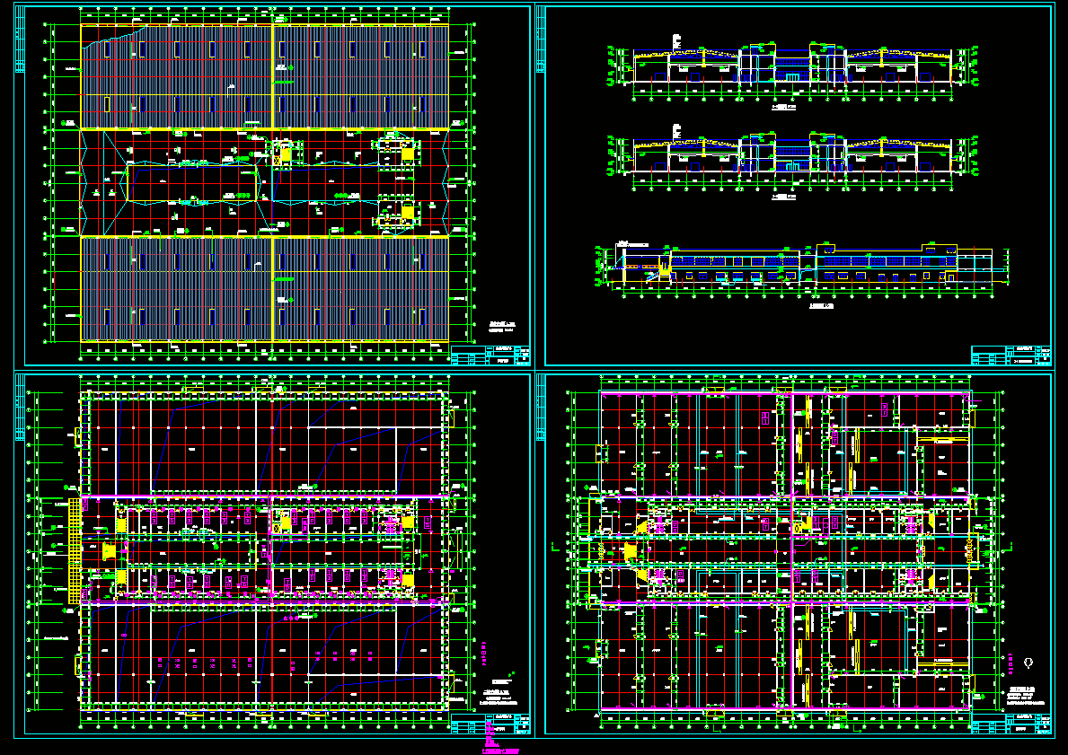 葵涌生产基地厂房CAD图纸.dwg