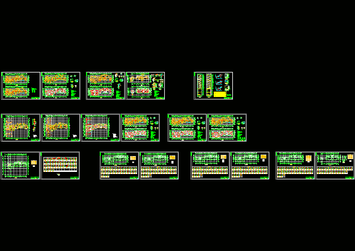 框支剪力墙结构CAD图纸.dwg