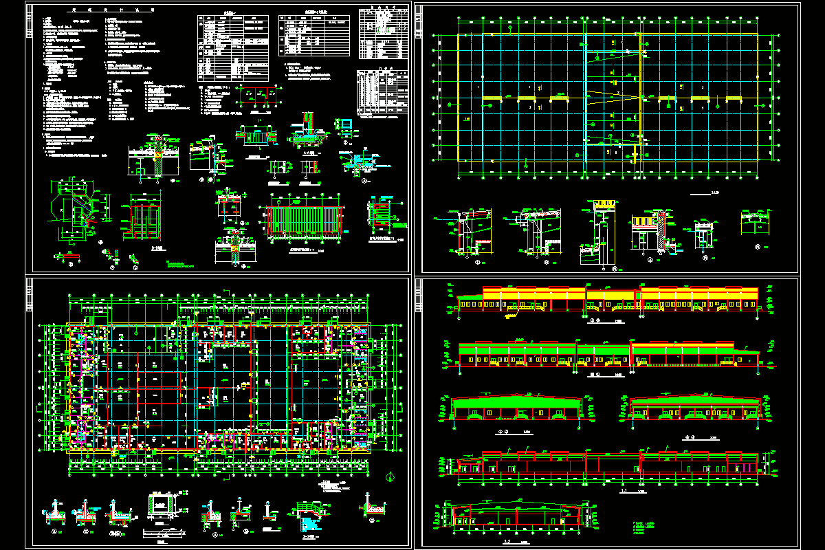冷库建筑图纸CAD图纸.dwg