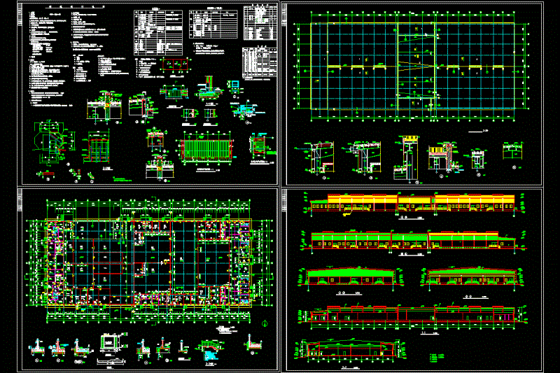 冷库建筑图纸CAD图纸.dwg