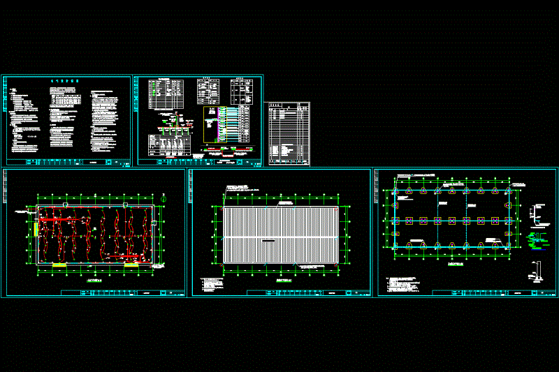某厂厂房全套图纸CAD图纸.dwg
