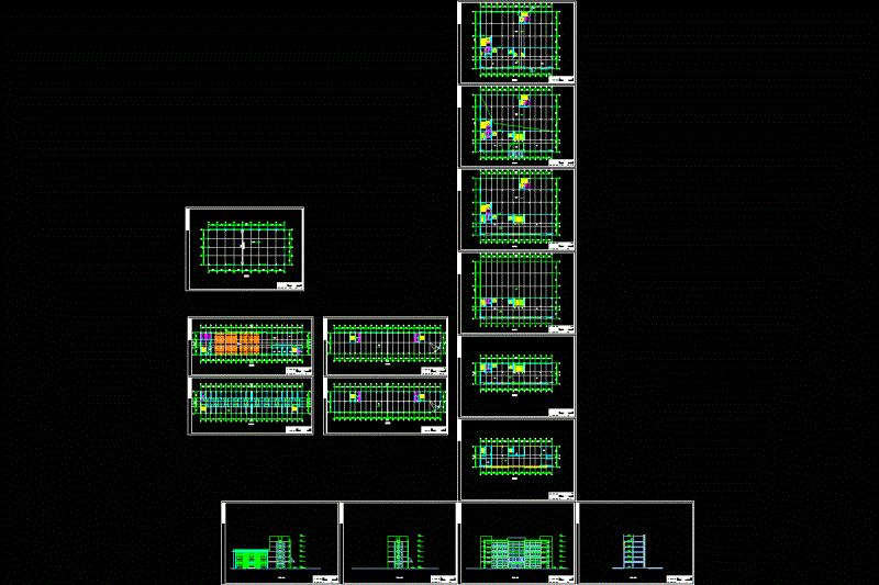 某厂房方案图CAD图纸.dwg