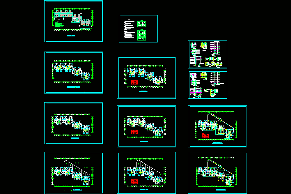 某单体住宅楼电气施工图CAD图纸.dwg