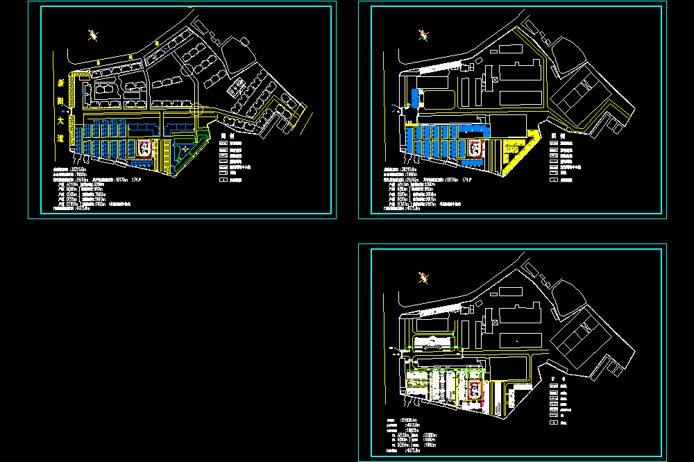 某工业规划总图CAD图纸.dwg