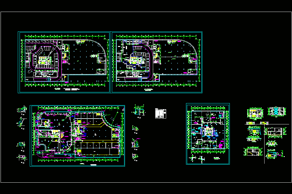 某工程地下层建施图CAD图纸.dwg