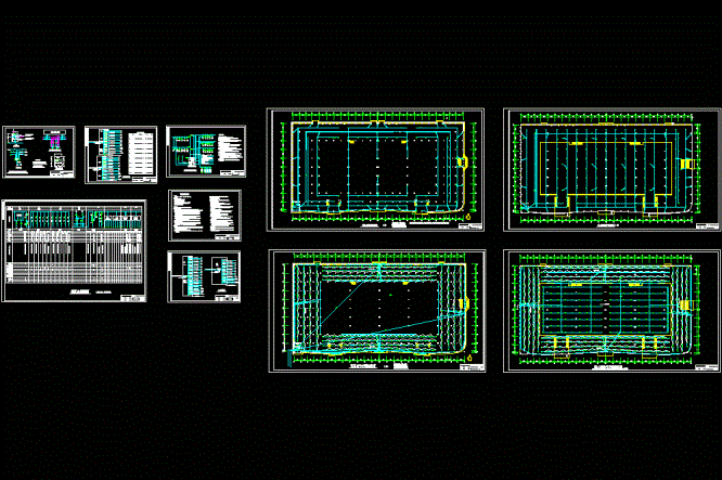 某家具厂消防用电全套图纸CAD图纸.dwg