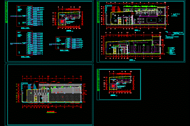 某会所电图CAD图纸.dwg
