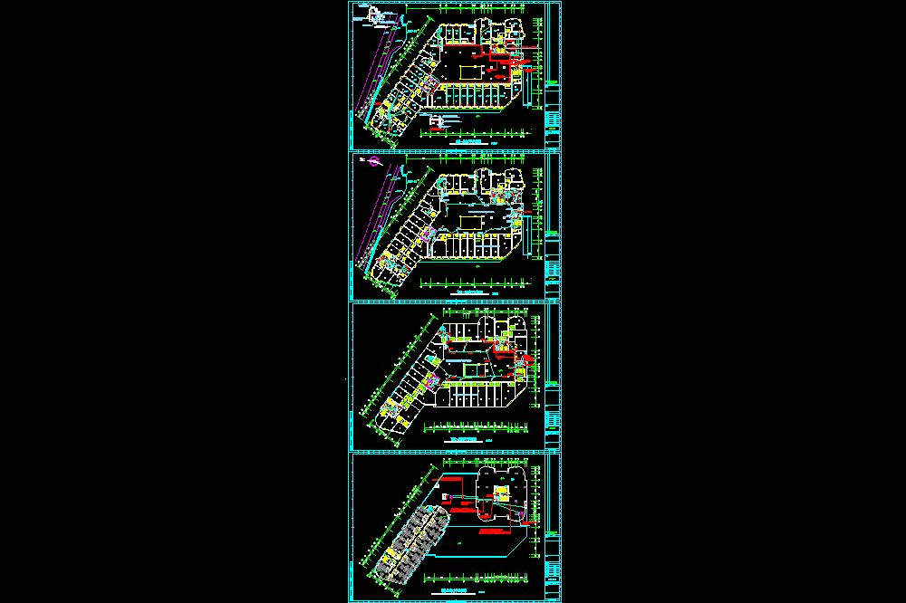 某市花鸟市场强电图纸CAD图纸.dwg