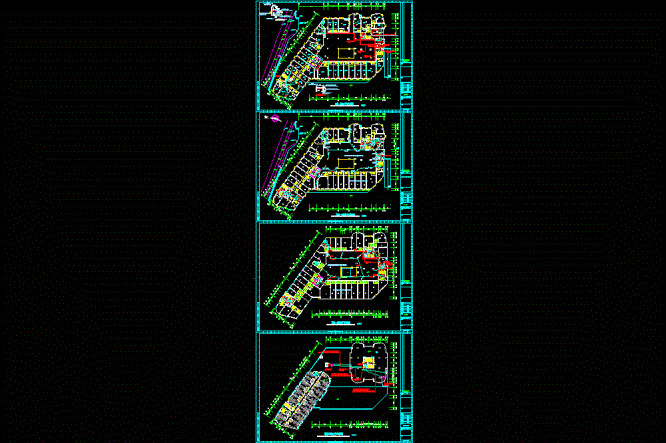 某市花鸟市场强电图纸CAD图纸.dwg