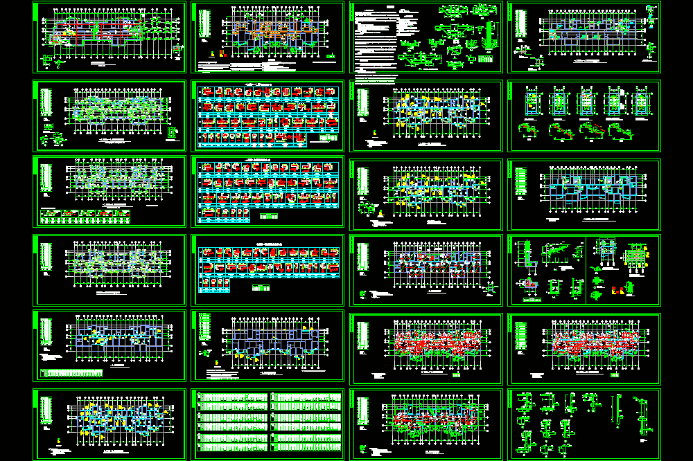 某区剪力墙结构全套图纸CAD图纸.dwg
