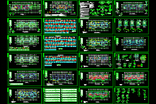 某区剪力墙结构全套图纸CAD图纸.dwg