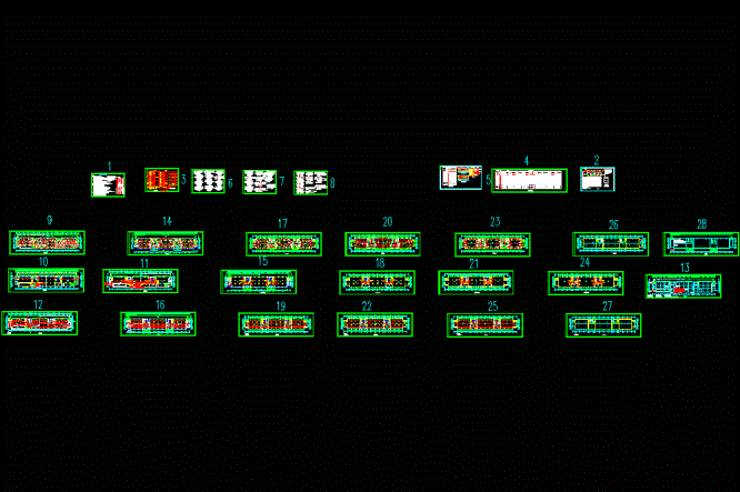 某生产厂房电气设计图CAD图纸.dwg
